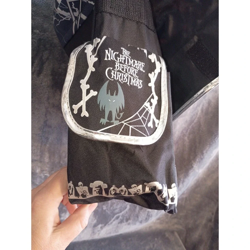 Disney Nightmare Before Christmas Messenger Bag Laptop,‎ Crossbody, Jack & Sally